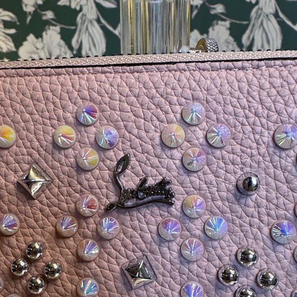 Christian Louboutin Authentic NIB Blush Pannetone Zippy Wallet, full incl - Picture 3 of 11